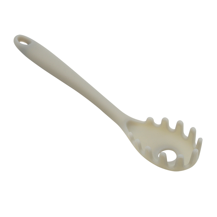 家用硅膠撈面勺，專業(yè)不粘鍋撈勺_硅膠廚具