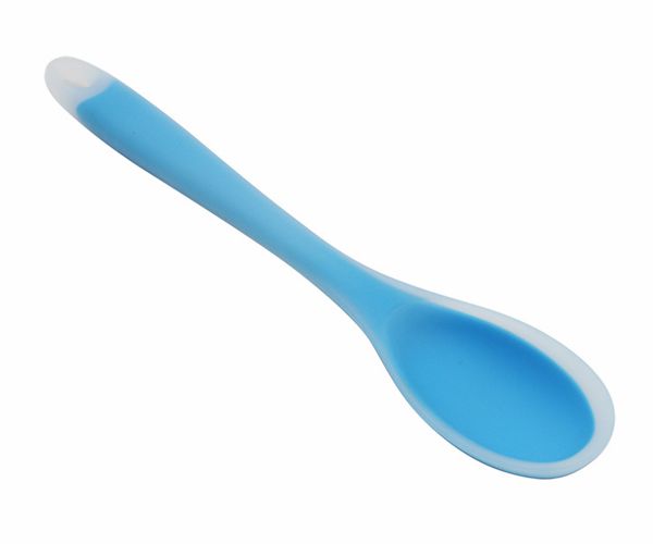 嬰兒軟硅膠勺子，寶寶用硅膠飯勺