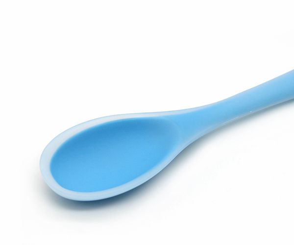 嬰兒軟硅膠勺子，寶寶用硅膠飯勺
