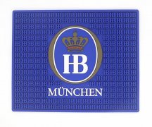 加厚咖啡吧酒吧硅膠濾水墊，奶茶店硅膠杯墊